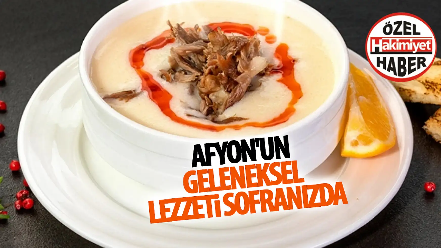 Evde tandır çorbası: Afyon'un geleneksel lezzeti sofranızda!