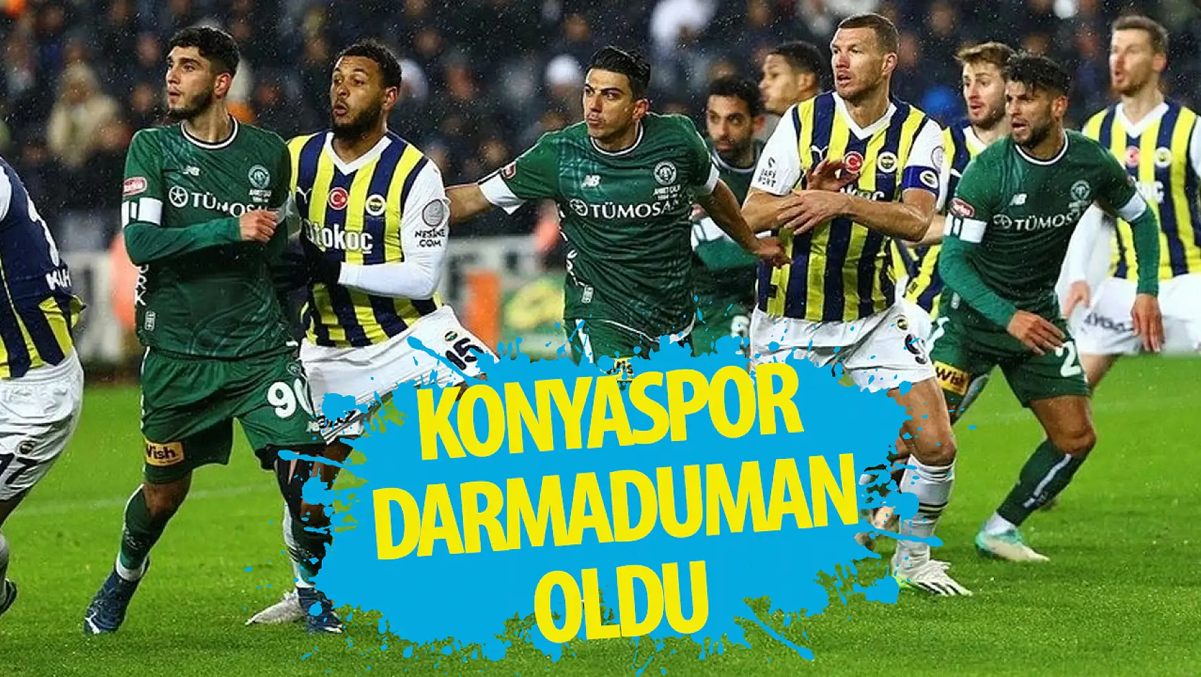 Fenerbahçe Konyaspor'u darmaduman etti!