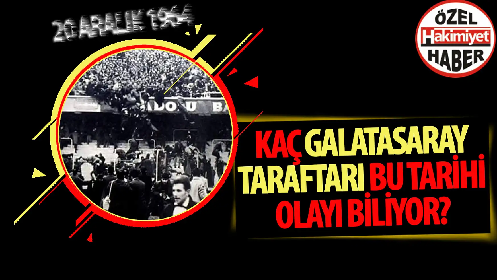 Galatasaray Tarihinde Unutulmaz Bir An: Ali Sami Yen Stadyumu Faciası