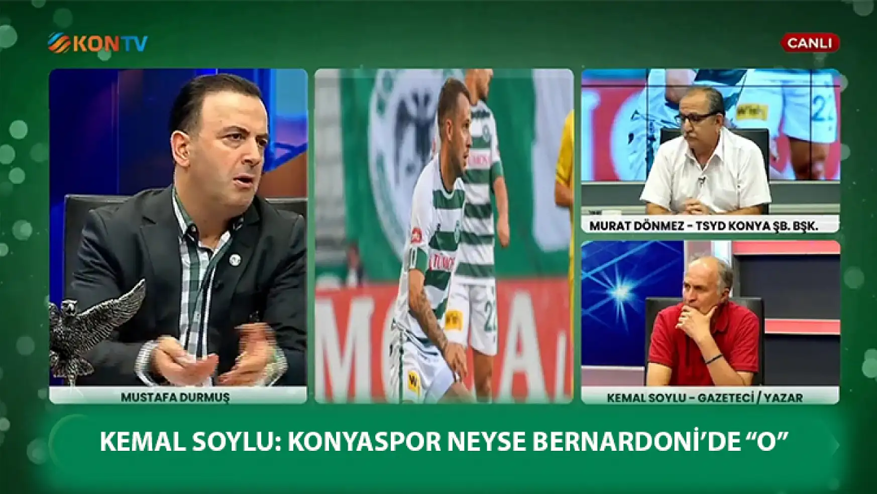 Kemal Soylu: Konyaspor neyse Bernardoni'de 'O'