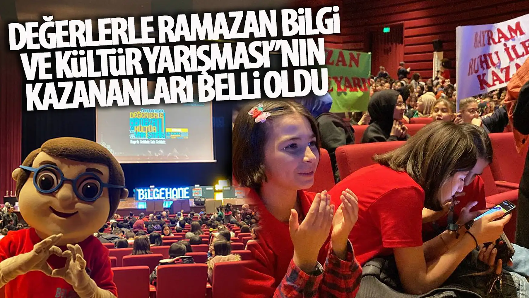 Konya Büyükşehir Belediyesi'nin Düzenlediği 'Değerlerle Ramazan Bilgi ve Kültür Yarışması'nın Kazananları Açıklandı