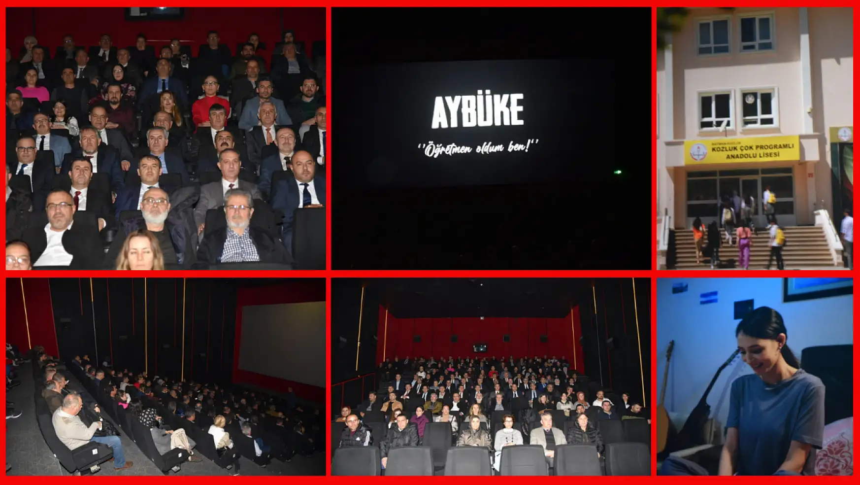 Konya'da 'Aybüke: Öğretmen Oldum Ben' Filmi İzlendi!