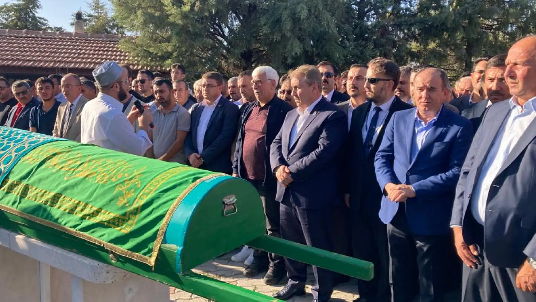 Konya'da BBP Genel Başkanı Destici, cenaze törenine katıldı