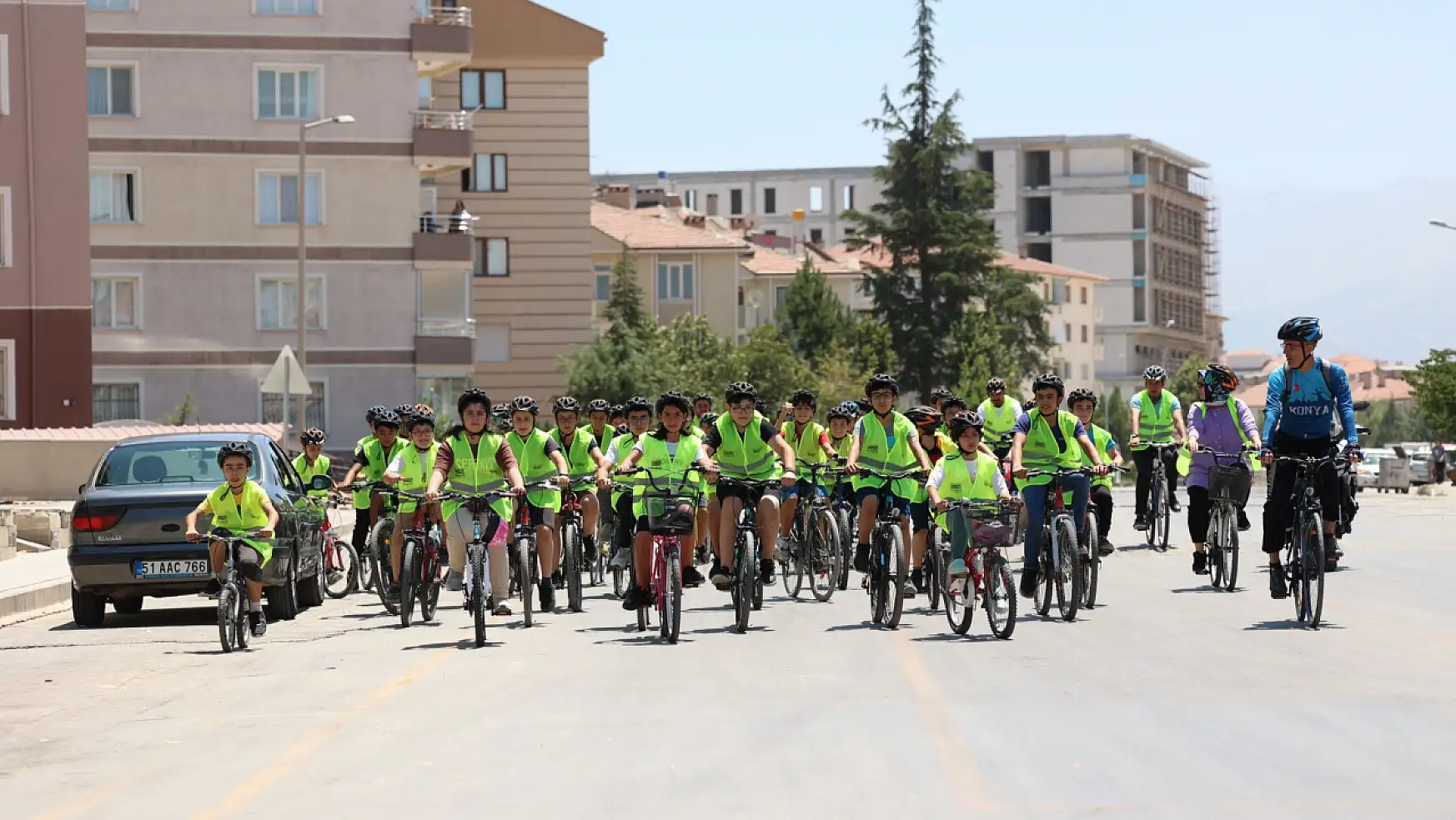 Konya'da bisikletlerine güvenle binebilecekler
