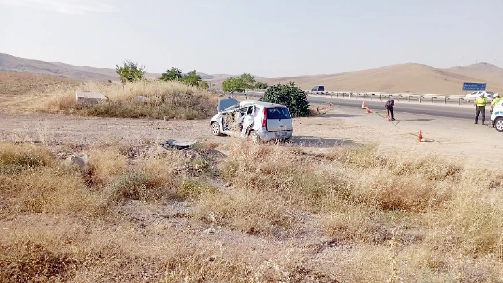 Konya'da feci kaza. Anne ile kızını ölüm ayırdı
