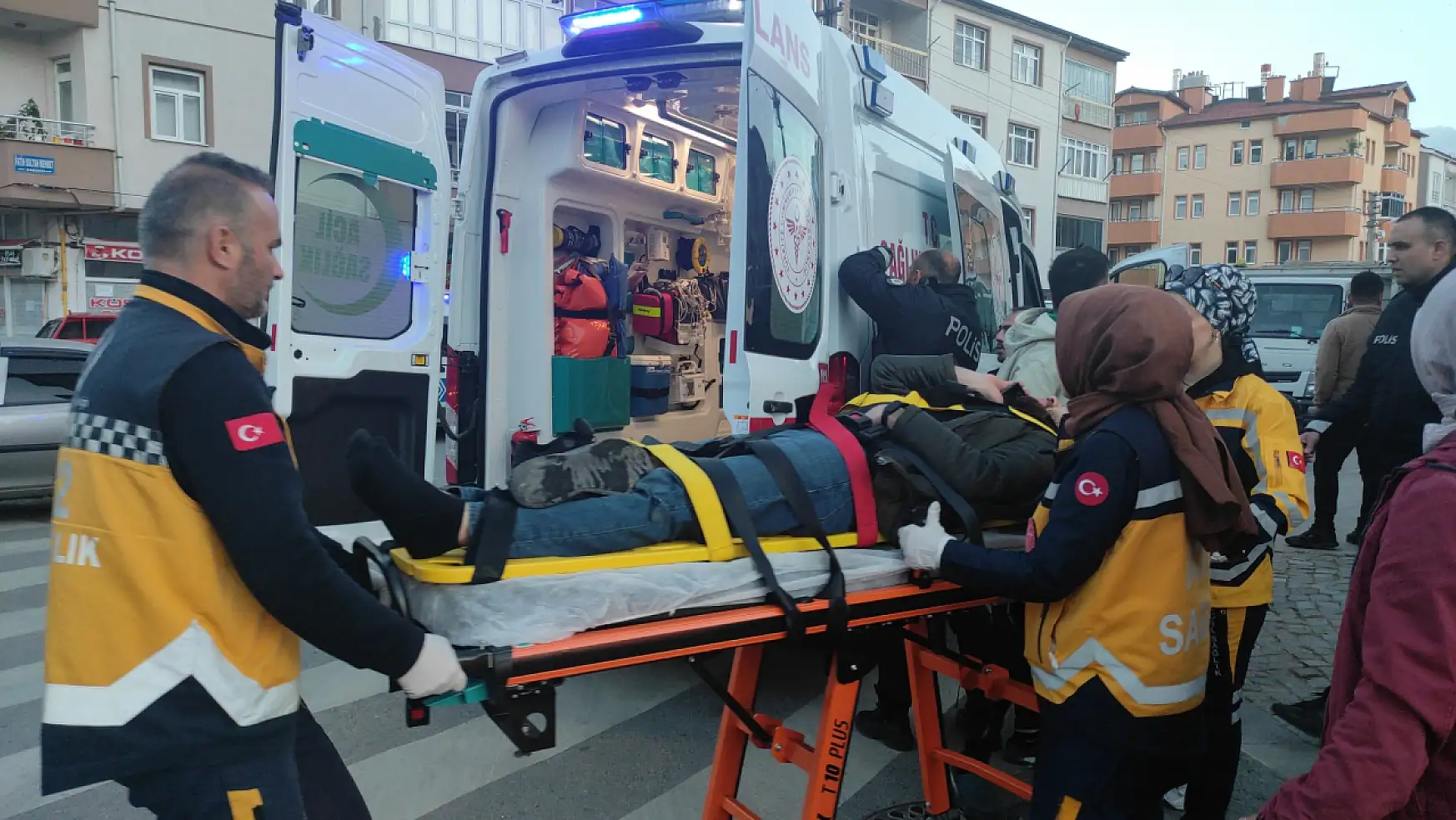 Konya'da meydana gelen trafik kazasında 1 kişi yaralandı
