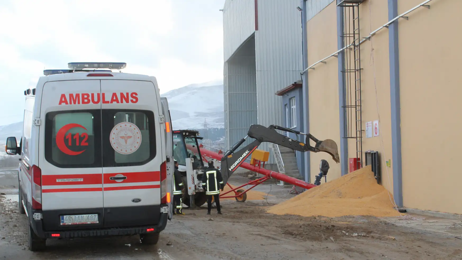 Konya'da mısır filosuna düşen bir işçi hayatını kaybetti
