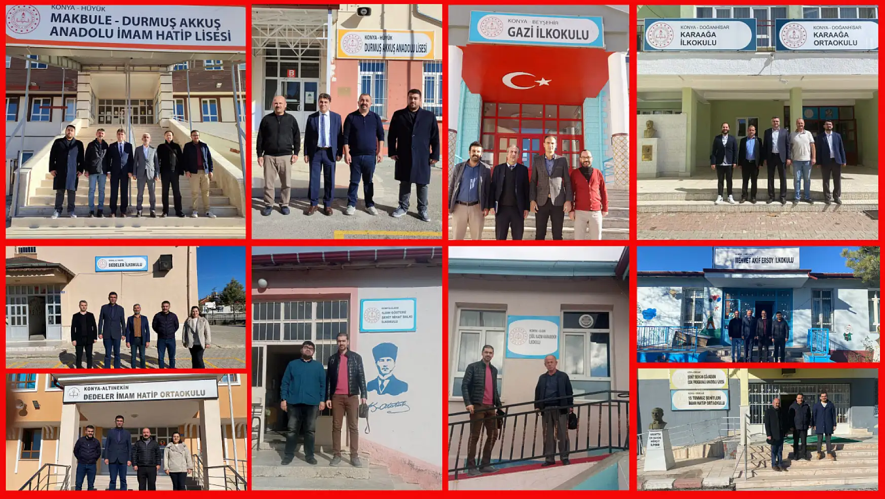 Konya'da o projede okul ziyaretleri sürüyor!