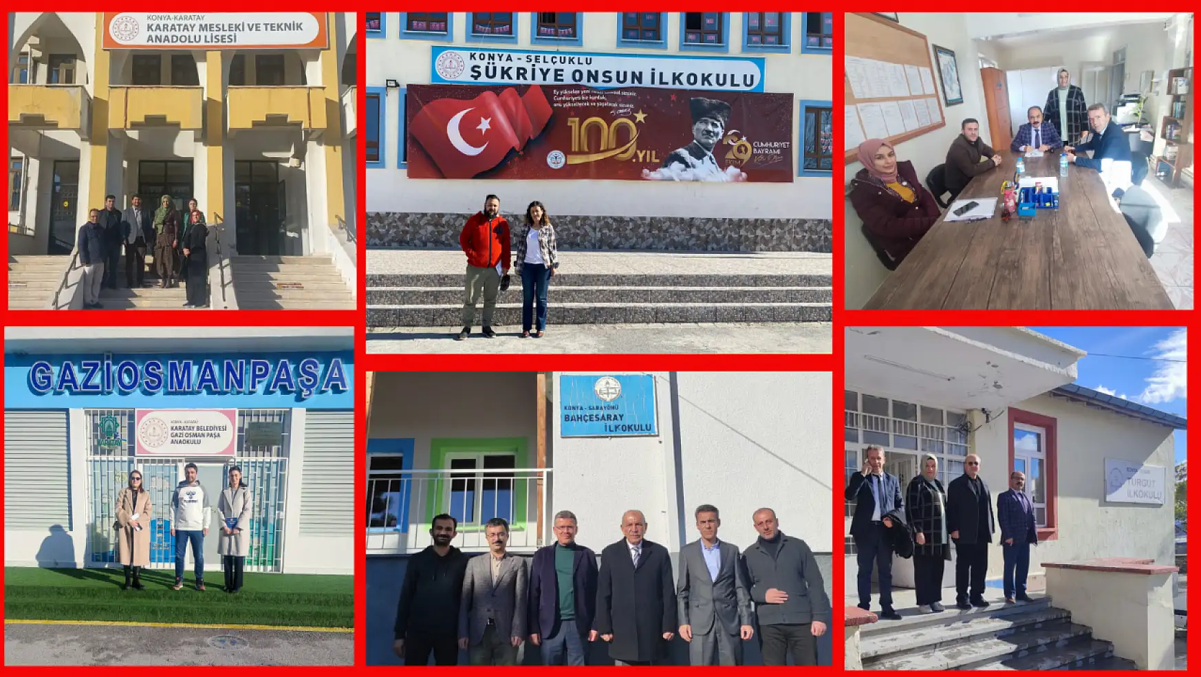 Konya'da Okul Ziyaretleri Başladı!
