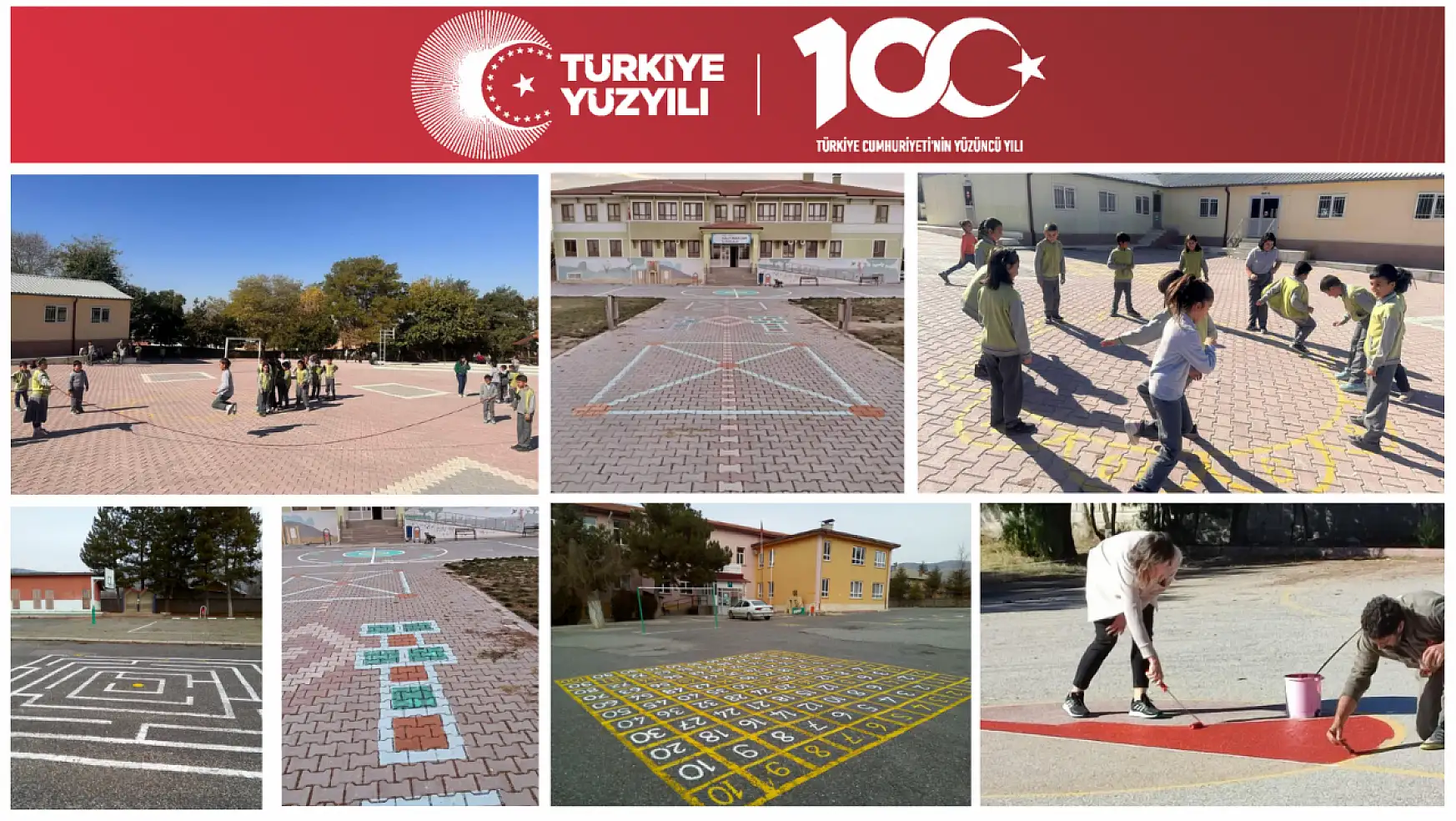 Konya'da okullara geleneksel oyun alanları hazırlanıyor!