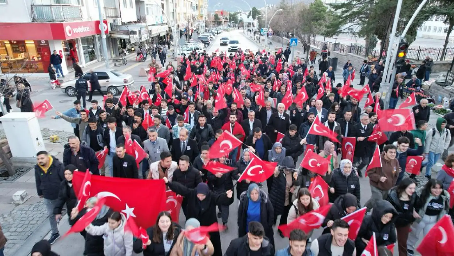 Konya'da PKK protesto edildi!