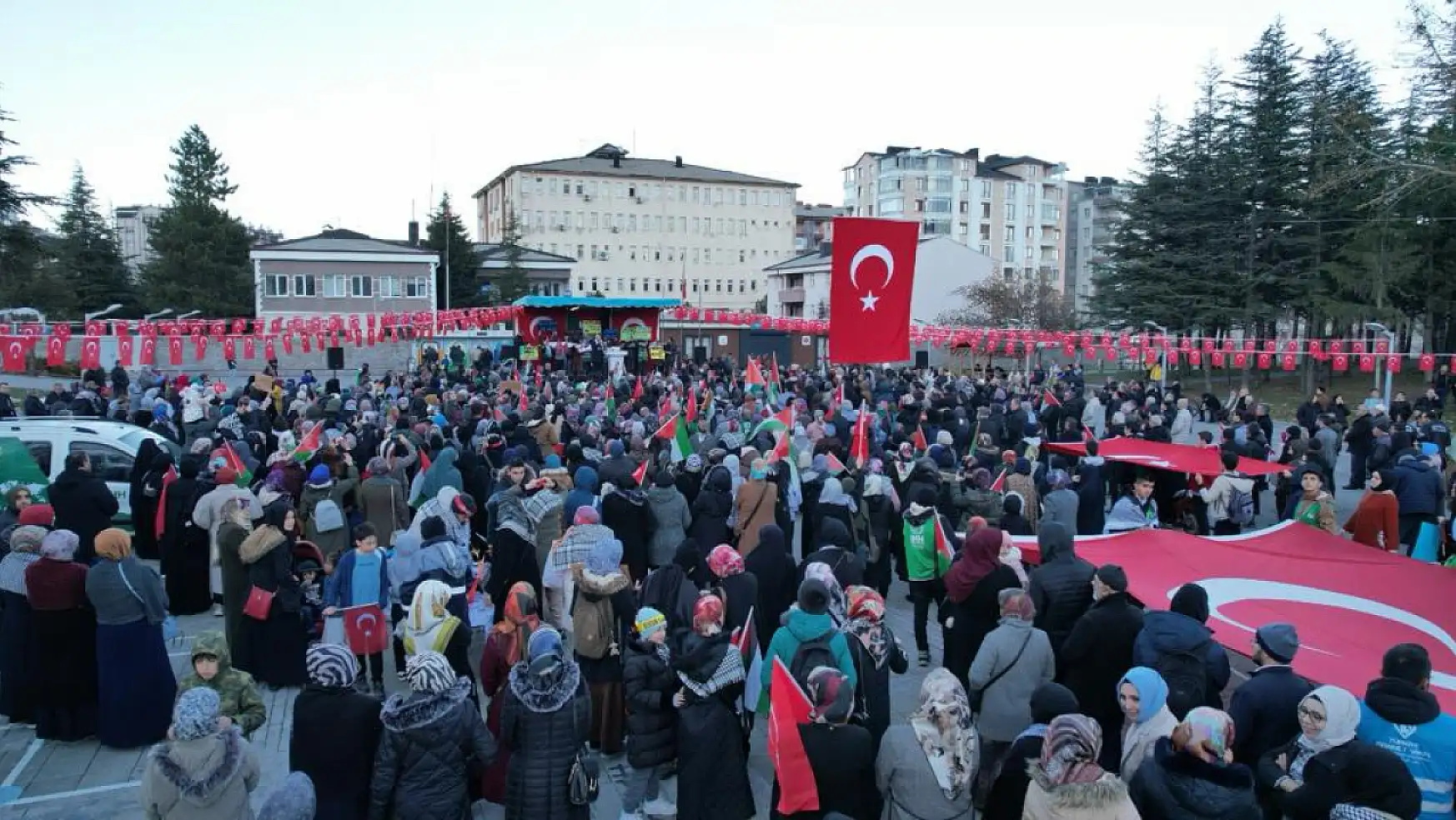Konya'da protestolar devam ediyor!