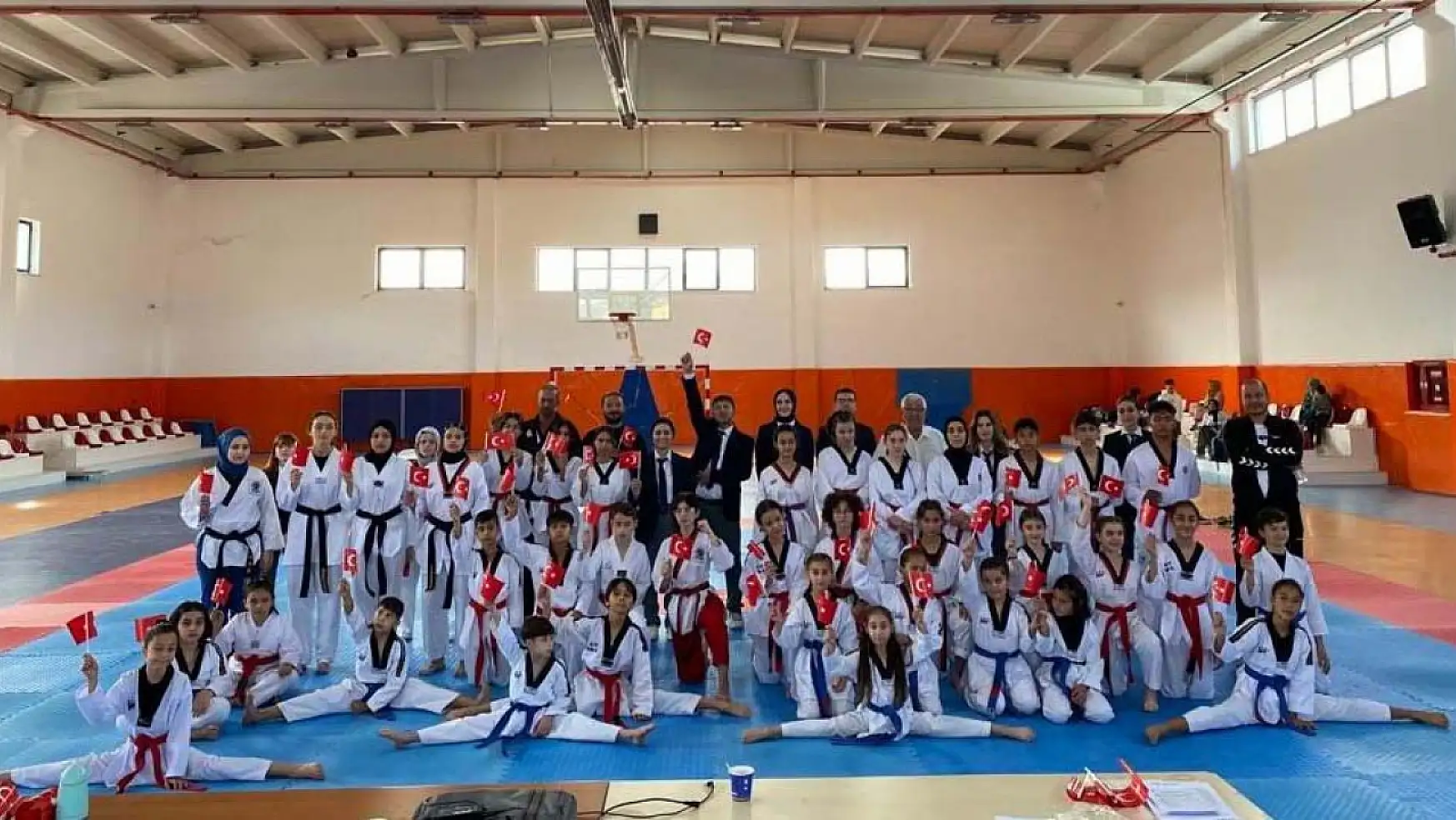 Konya'da Tekvando İl Şampiyonası yapıldı