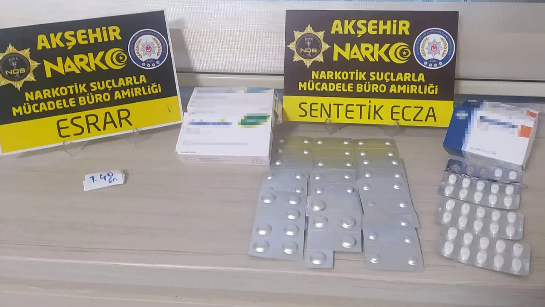 Konya'da uyuşturucu operasyonu: 1 tutuklama