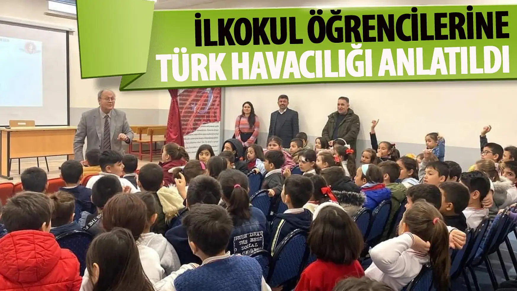 Konya'daki öğrencilere Türk havacılığı anlatıldı