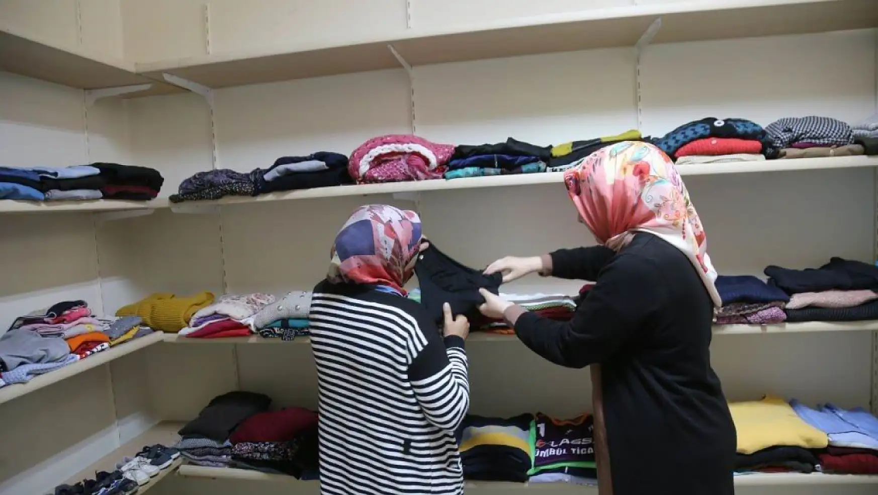 Konya'daki Sosyal Yardımlaşma Evi ihtiyaç sahibi aileler için hizmet veriyor!