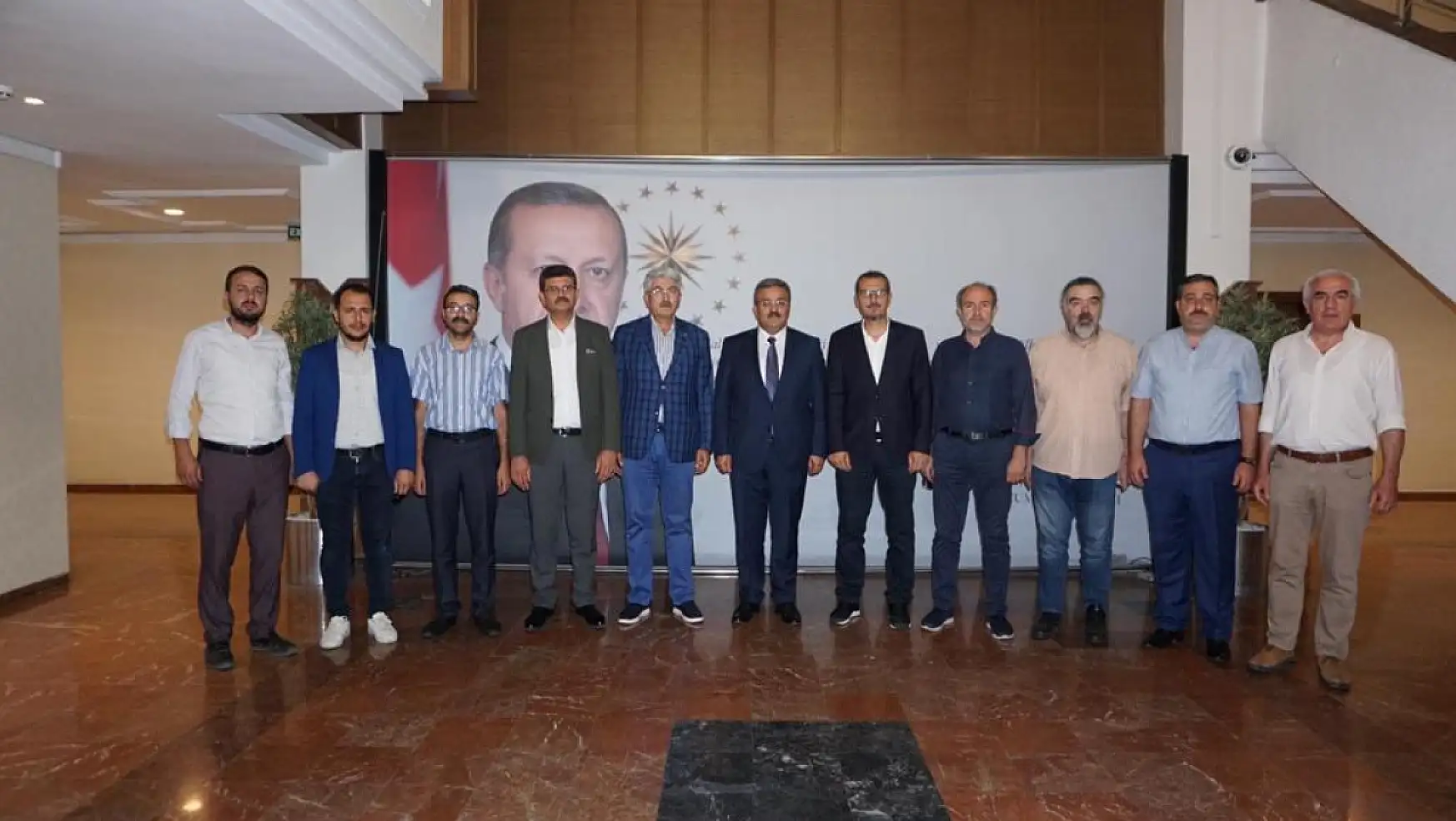 Konya Gazeteciler Cemiyeti'nden Özçelik'e hayırlı olsun ziyareti
