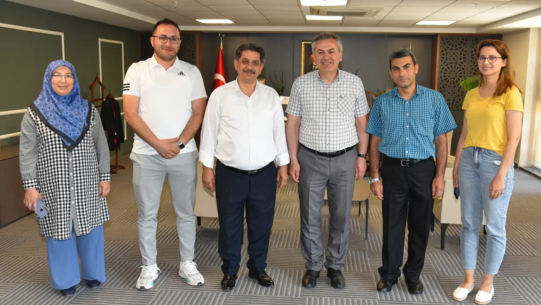 Konya İl Milli Eğitim Müdürü Yiğit, kurum çalışanları ile bayramlaştı