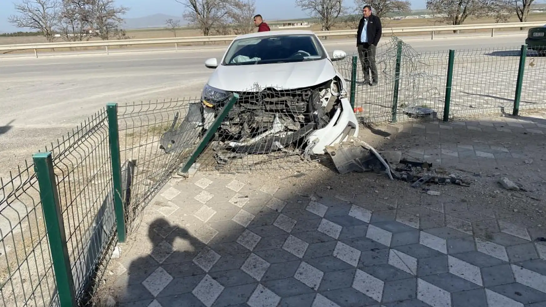 Konya Kulu'da kaza! 2 kişi yaralandı