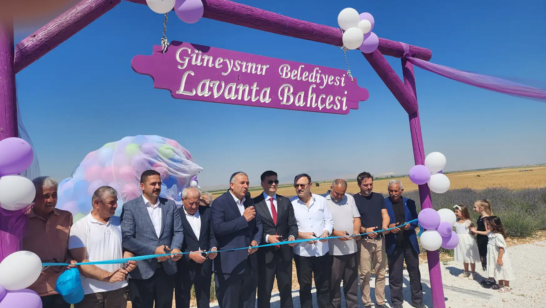 Konya'nın o ilçesinde lavanta bahçeleri açıldı