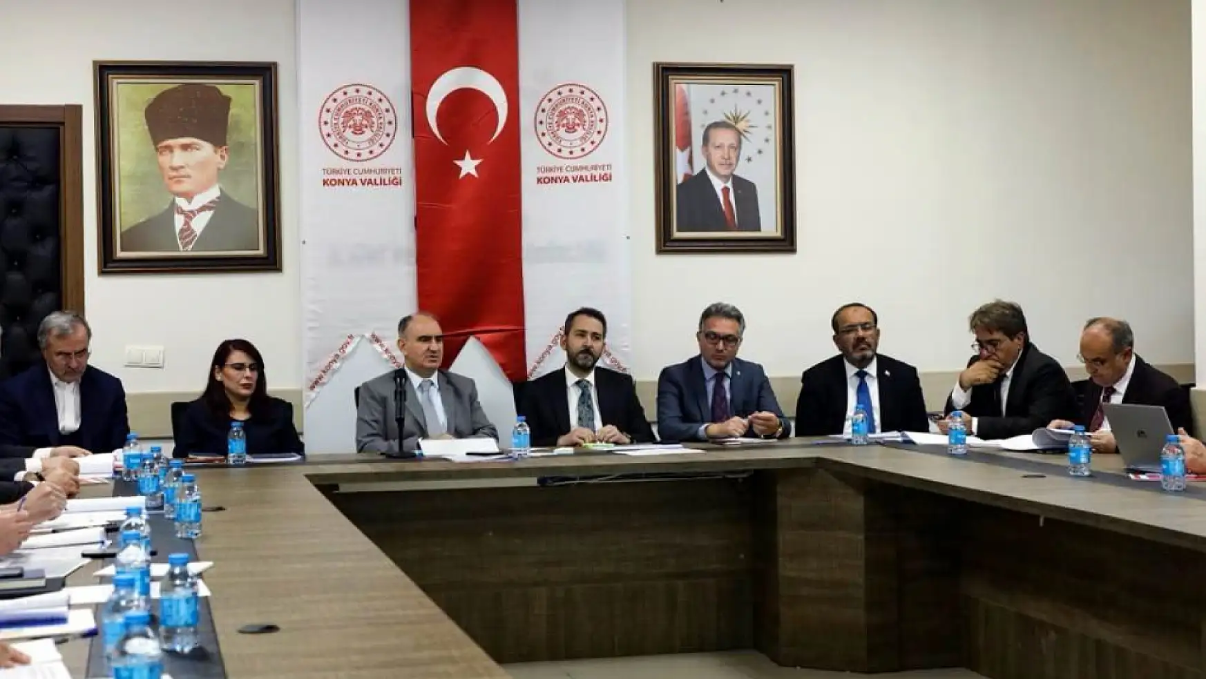 Konya SANTEK toplantısı Vali Özkan Başkanlığında yapıldı: Konya sanayisine yönelik konular tartışıldı!