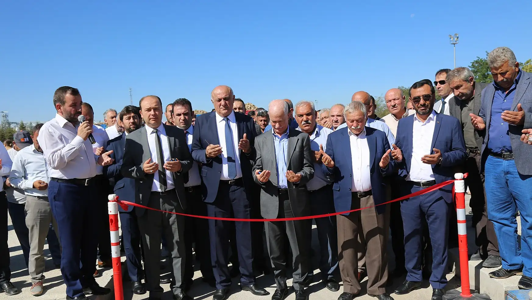 Konya Şeker'in pancar alım kampanyası dualarla açıldı