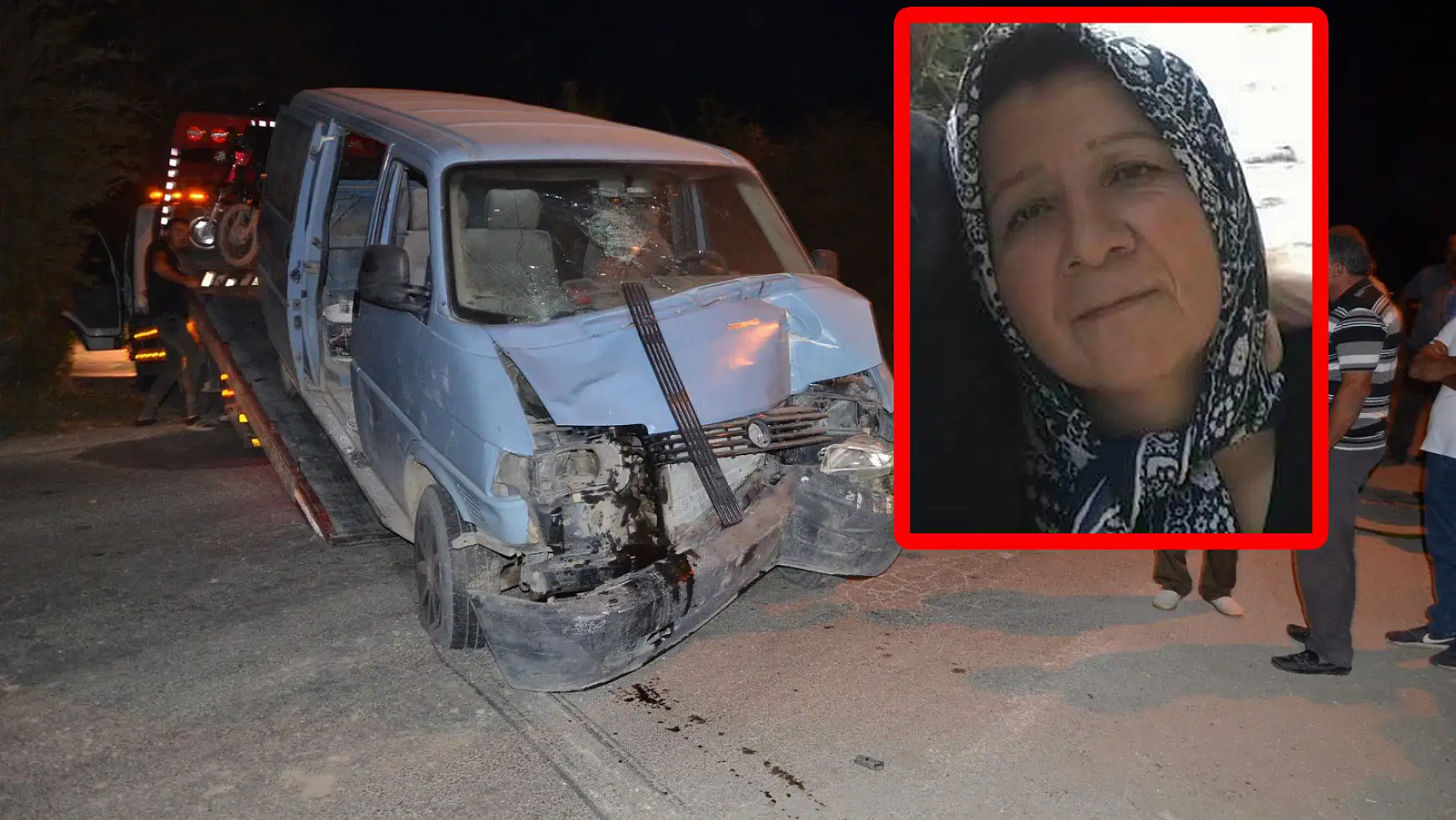 Konya'da kamyonetin çarptığı kadın öldü!