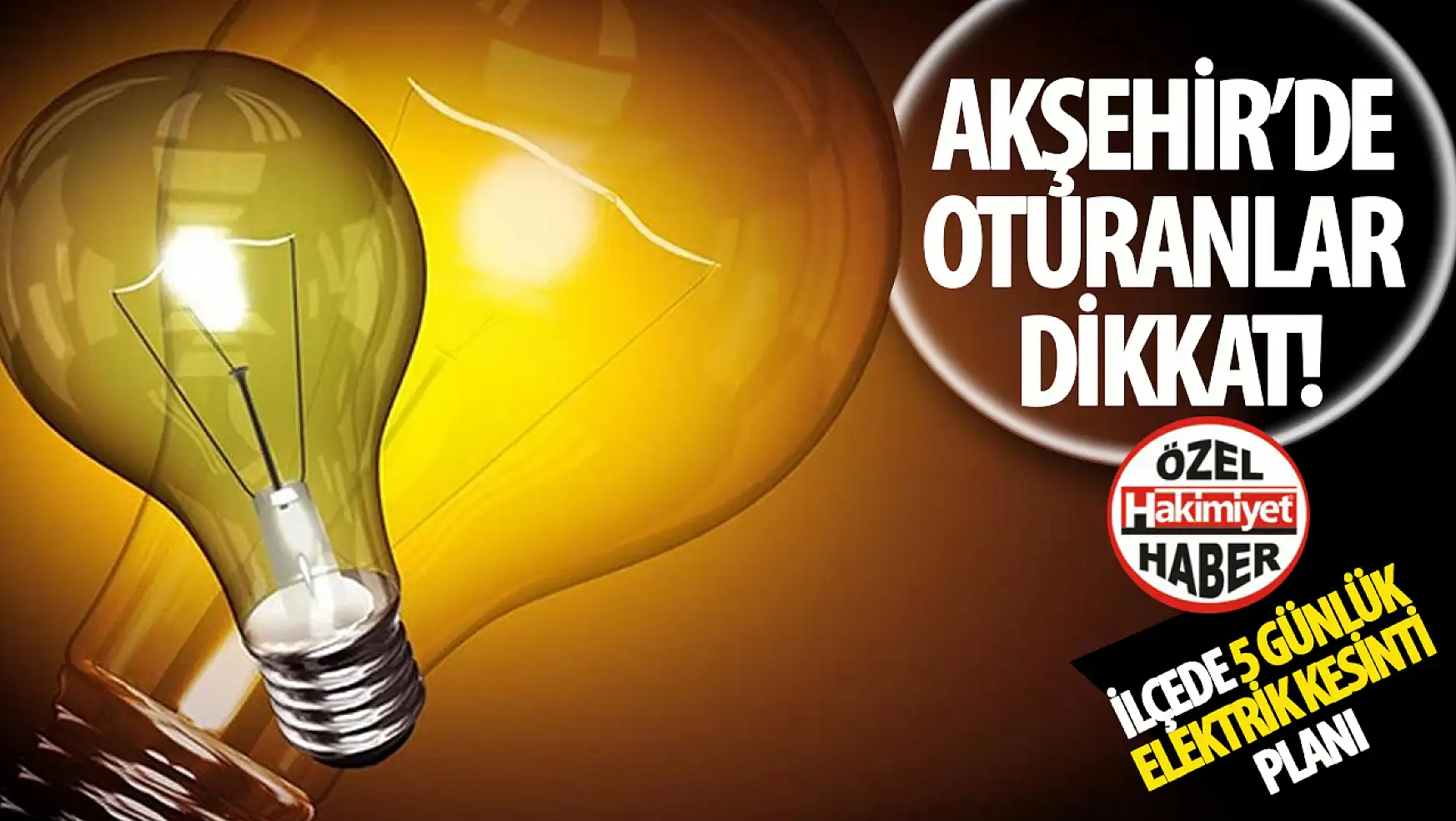 MEDAŞ'ın Akşehir'deki 5 Günlük Elektrik Kesinti Programı: İlçede Planlı Bakım Çalışmaları Yapılacak