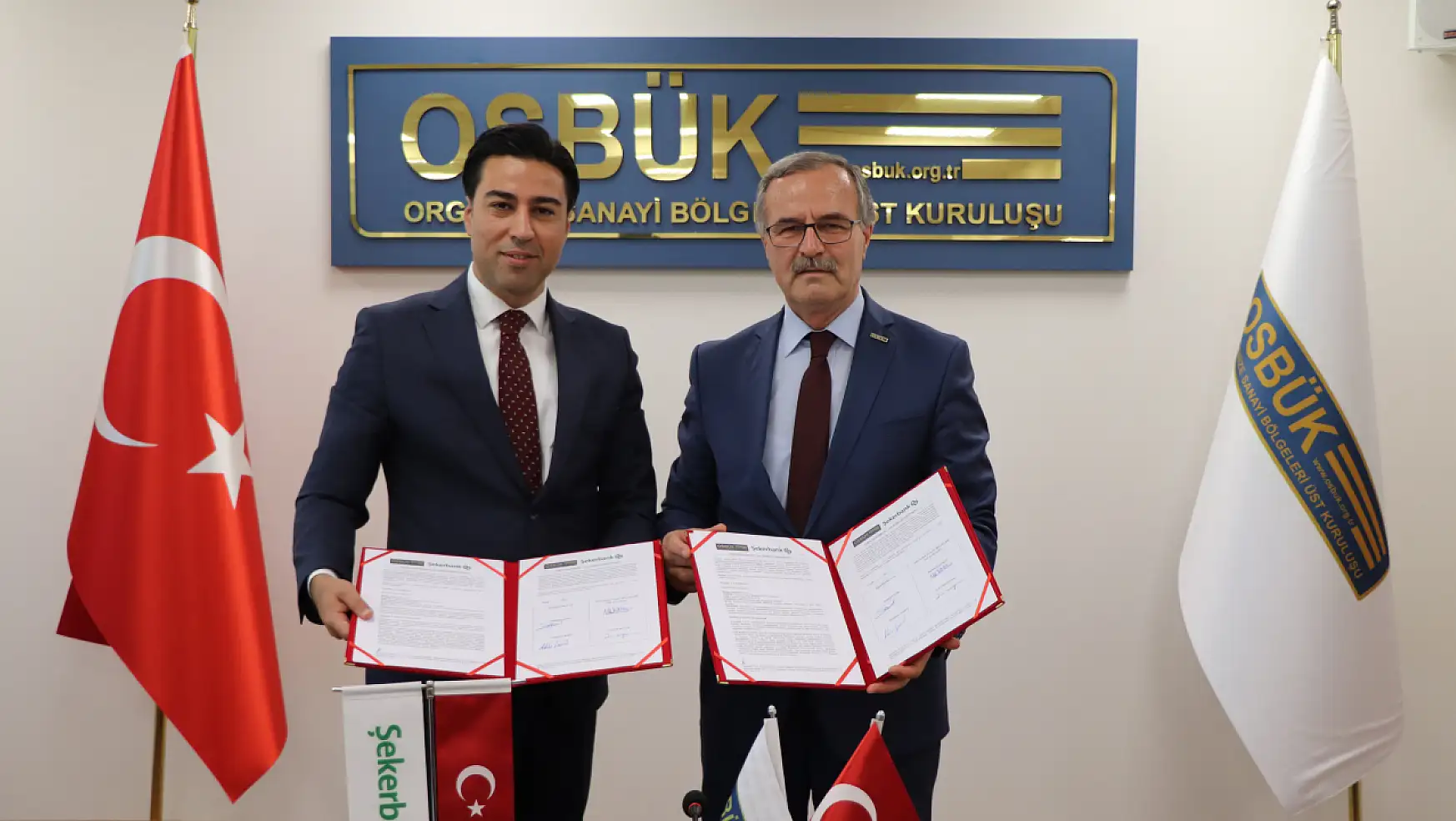 OSBÜK ile Şekerbank iş birliği protokolü imzaladı  
