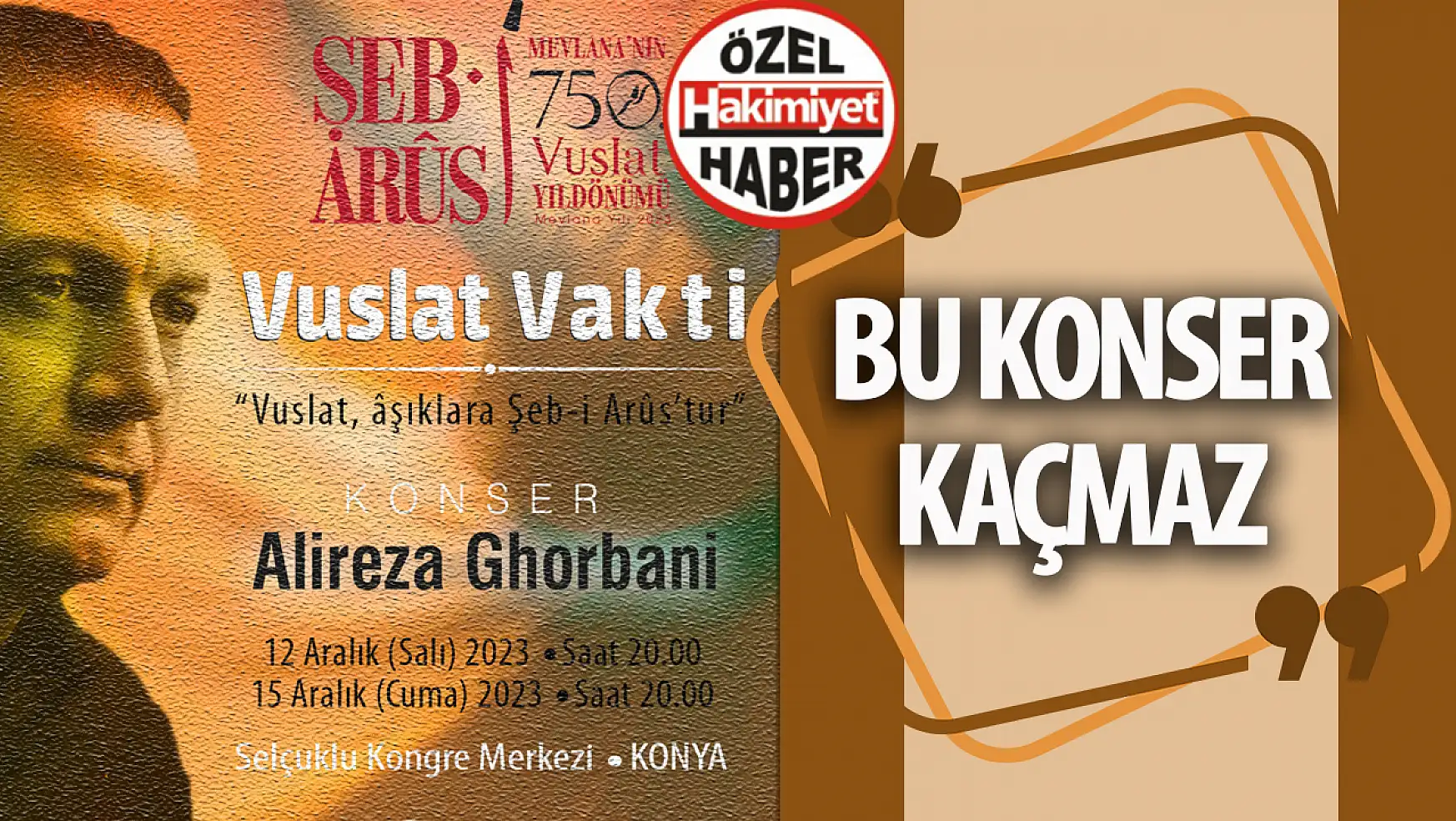 Selsebil Konserleri Bugünkü Konuk: Alireza Ghorbani