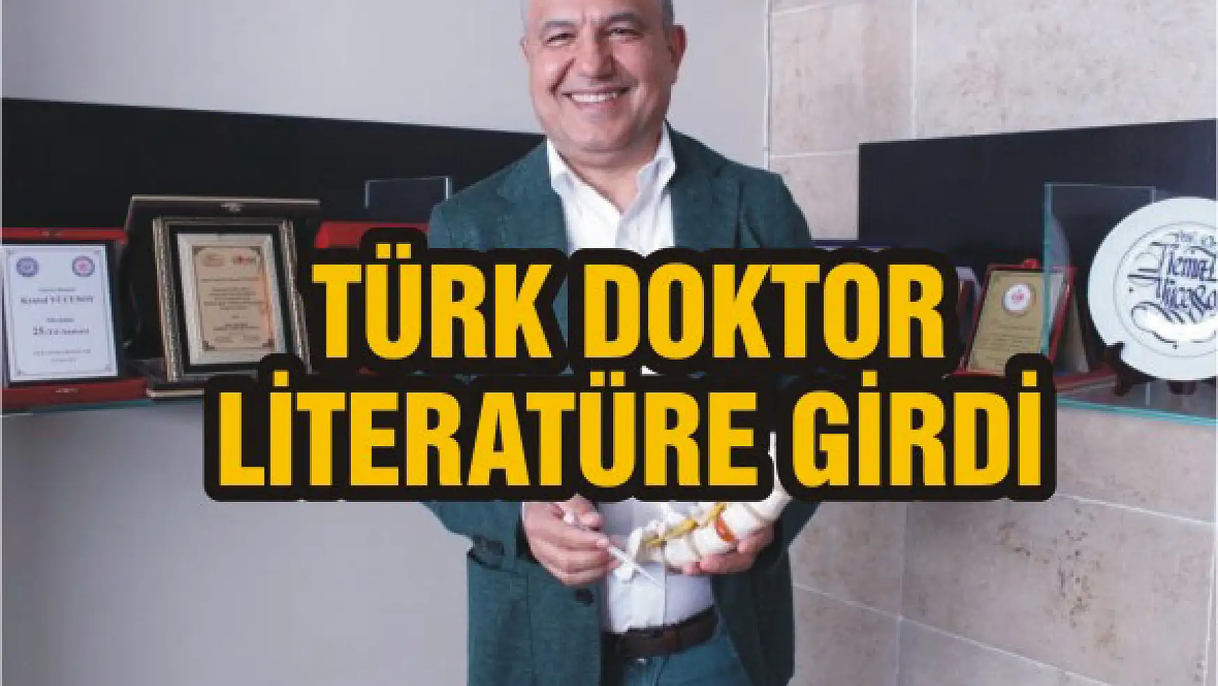 Türk doktor literatüre girdi