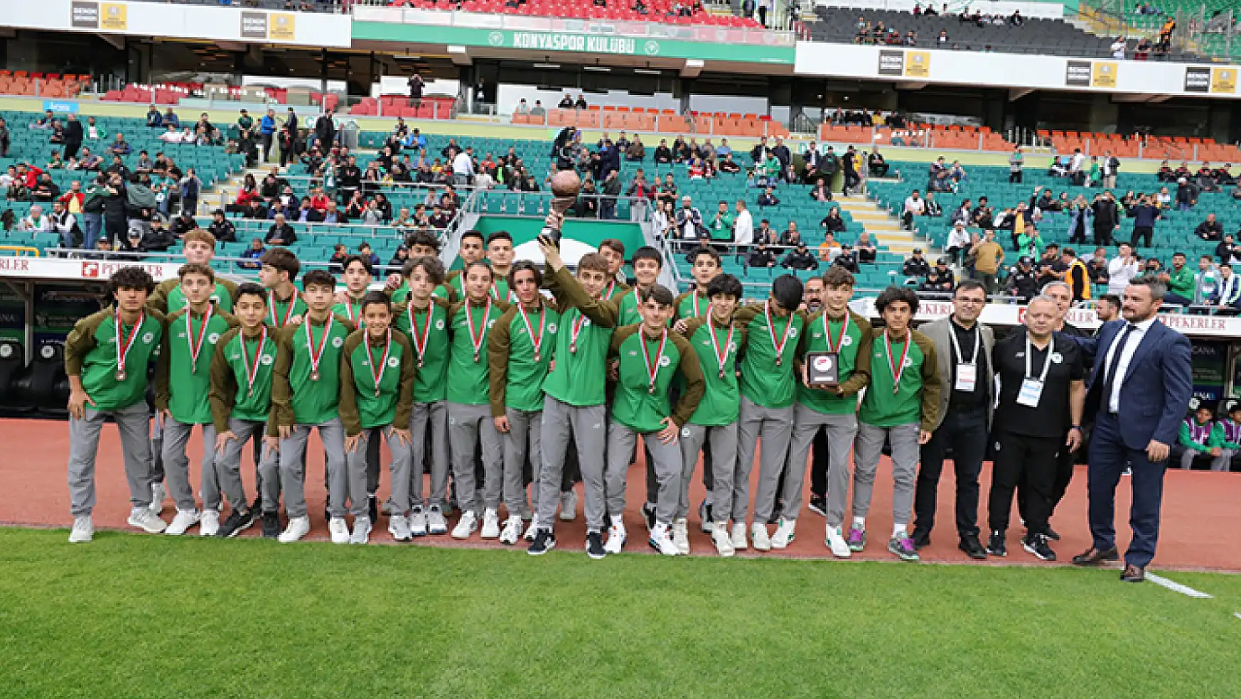 U14 Millî Takımına, Konyasporlu 7 oyuncu gitti