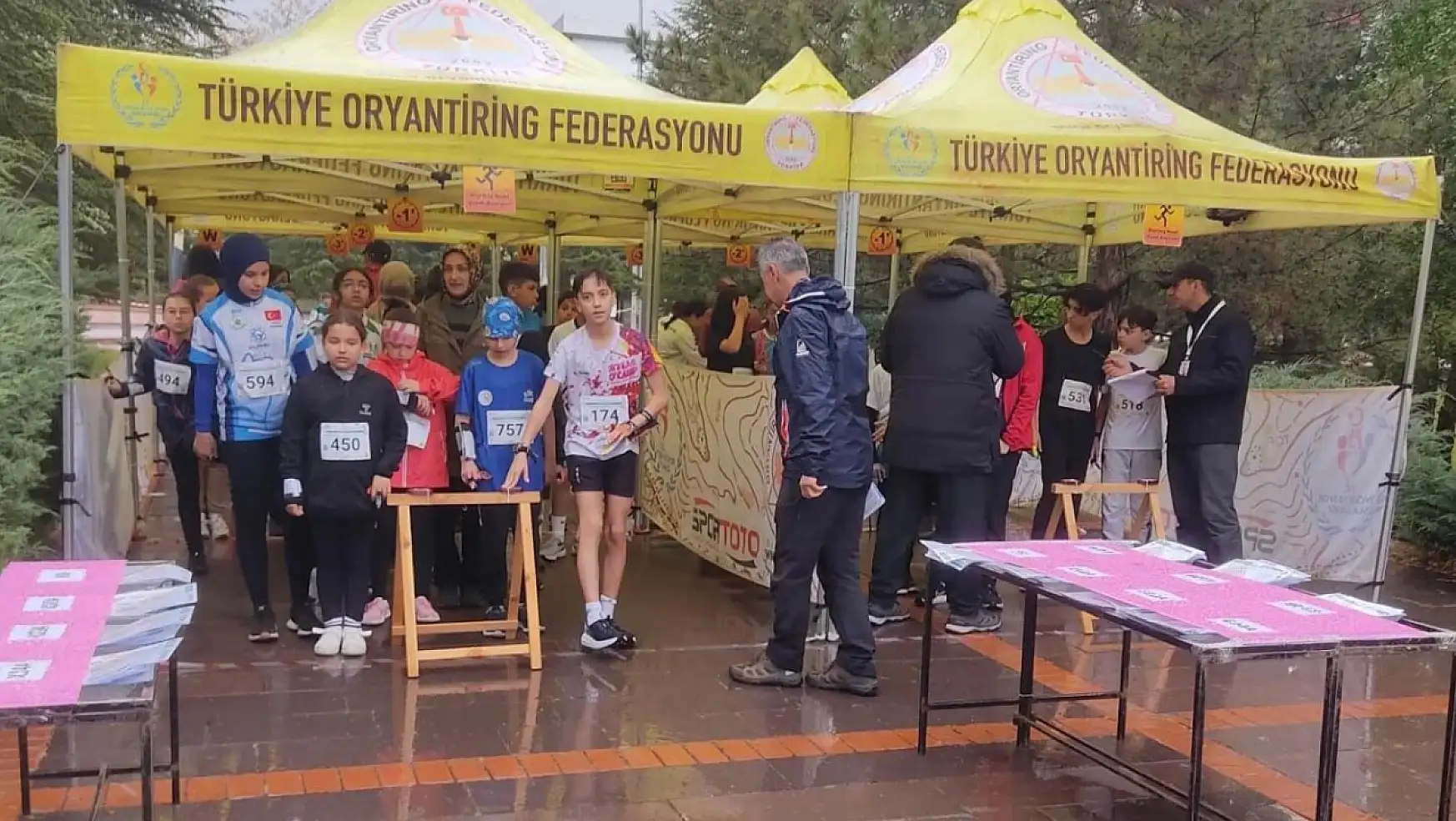 U14 Türkiye Oryantiring Şampiyonası Konya'da yapıldı