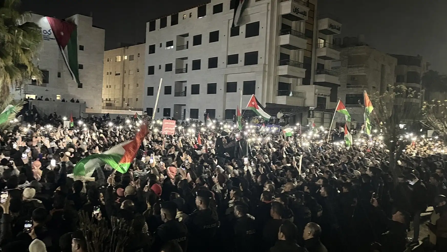 Ürdün'den Gazze'ye büyük destek