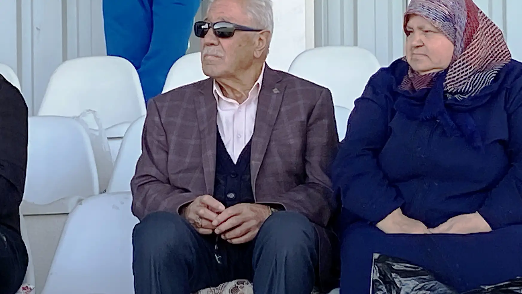 Yaşlı çift Kuluspor'un her maçında stadyumda