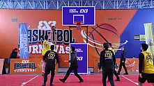 Konya'da 3x3 basketbol heyecanı sürüyor