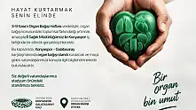 Konyaspor'dan organ bağışı farkındalığı için anlamlı etkinlik