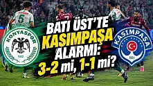 Batı Üst'te Kasımpaşa alarmı: 3-2 mi, 1-1 mi?