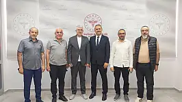 Cemiyet'ten yeni Sağlık Müdürü Yavuz'a ziyaret