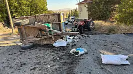 Devrilen traktörde ağır yaralanmıştı: Acı haber geldi