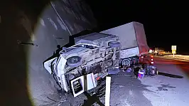 İki kamyonetin çarpıştığı kazada 9 kişi yaralandı