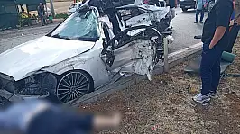 Katliam gibi kazada 3 kişilik aile yok oldu