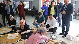 Konya'da huzurevinde lezzet buluşması