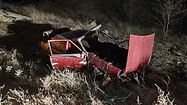 Konya'da korkutan kaza! Otomobil devrildi: 1 yaralı