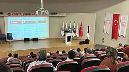 Konya'da sağlık çalışanlarına yönelik afet ve psikososyal destek semineri düzenlendi