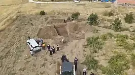 Konya'ya komşu ilde 19 yıllık sır perdesi aralandı: Gömüldüğü araziden kemikleri ve bilezikleri çıktı