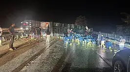 Kula'daki kazada ortalık savaş alanına döndü!