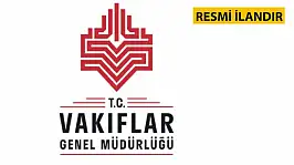 T.C. KÜLTÜR VE TURİZM BAKANLIĞI  VAKIFLAR GENEL MÜDÜRLÜĞÜ KONYA VAKIFLAR BÖLGE MÜDÜRLÜĞÜNDEN