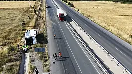 Yolcu otobüsü şarampole uçtu! Çok sayıda yaralı var