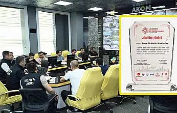Afet iletişiminde Konya modeli: AKOM'a prestijli ödül